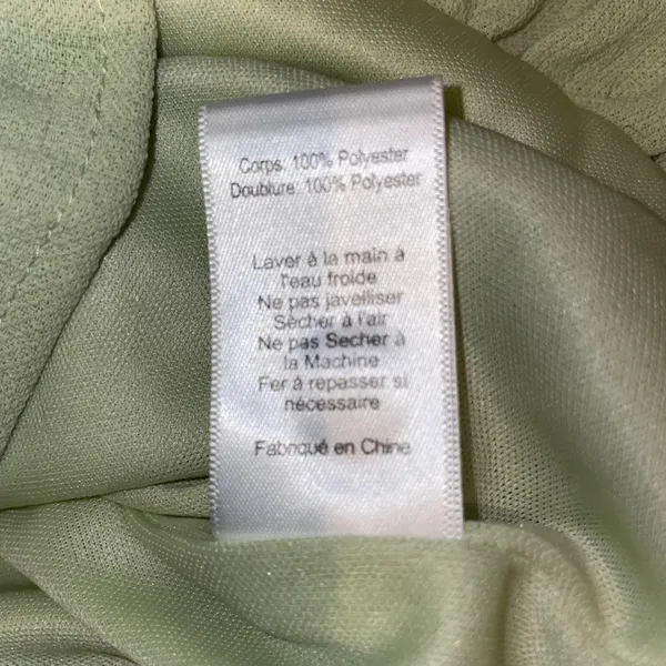 Lush Clothing Mini Dress Womens Small Pistachio Green Ruched Puff Sleeve Cottagecore - Image 7