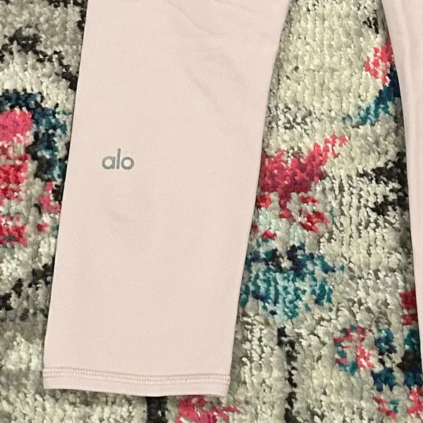 Alo Yoga High-Waist Airfresh Legging soft baby ballet pink XS - Image 6