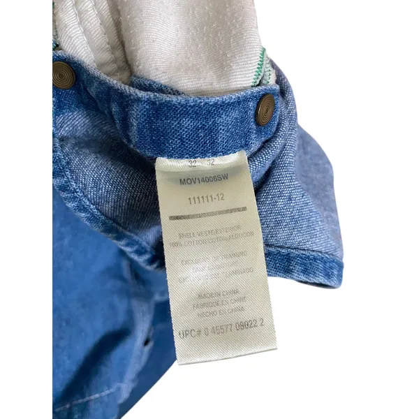 Liberty Overalls Shortalls Size Small Blue - Image 7