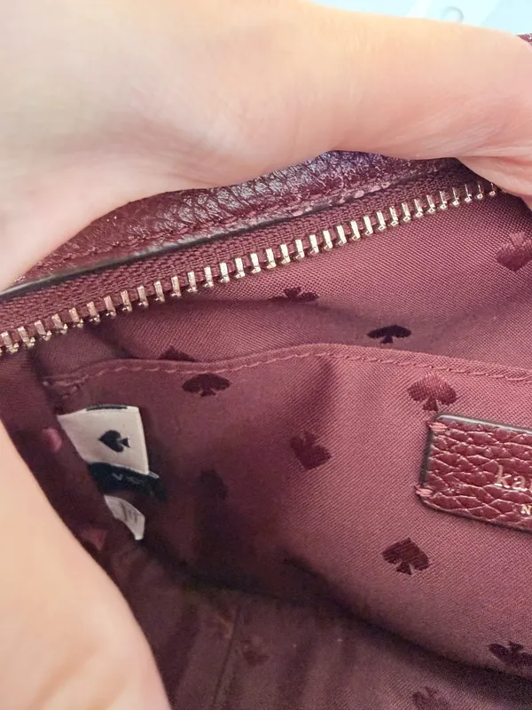 kate spade Leather Crossbody Bag Red Size OS - Image 14