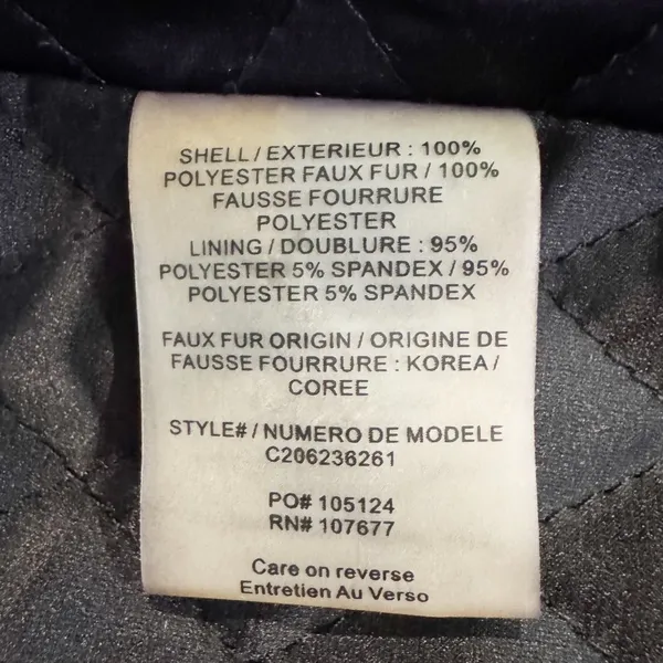 Alice and Olivia Leana Jacket Size XS Faux Fur Shawl Collar Mob‎ Wife Cozy Glam - Image 7
