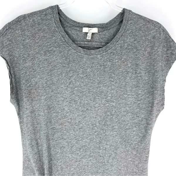Joie Lamisa Cap Sleeve T-Shirt Dress Heather Grey Medium‎ - Image 2
