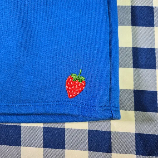 Kate Spade New York x Target Blue Strawberry Skort XL Built-In Shorts - Image 2