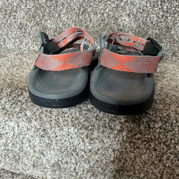 Chacos Woman's Z Cloud X Teal/Peach‎ Size 7 - Image 3