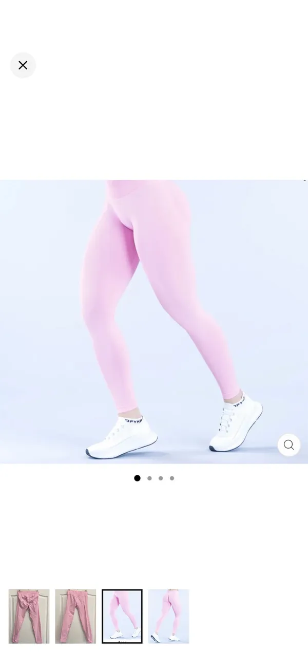 Light pink DFYNE leggings - Image 2