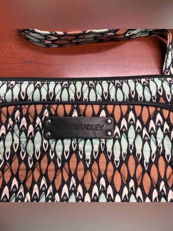 Vera Bradley Sierra Stream Pattern Crossbody Purse - Image 2