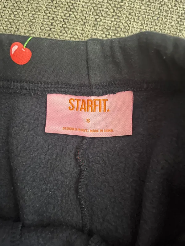 Starfit Cherry Sweatpants - Image 2