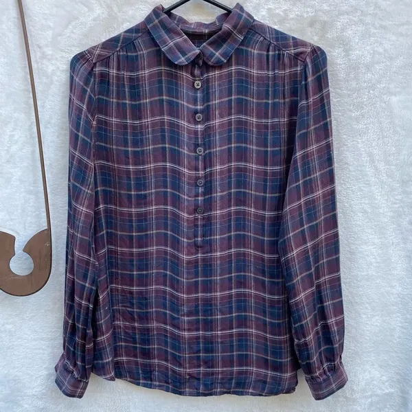 Ann Taylor‎ LOFT Petites Blouse - Image 6