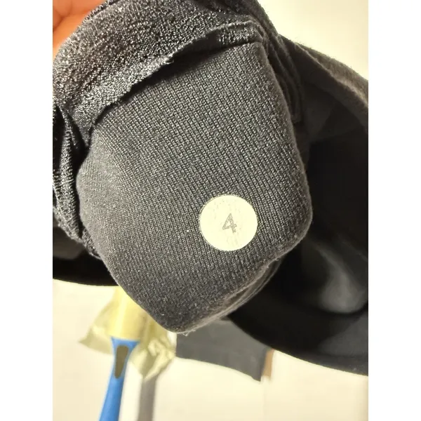 Lululemon Athletica Ankle Leggings Black Women's Size 4, 21 Inseam - Image 6