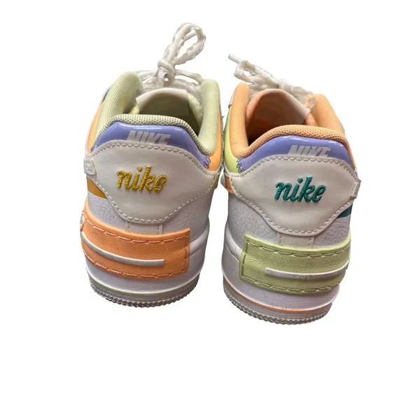 Nike Air Force 1 DX3718-100 wms shadow white multi color sneakers sz 7 SKU 9974 - Image 13