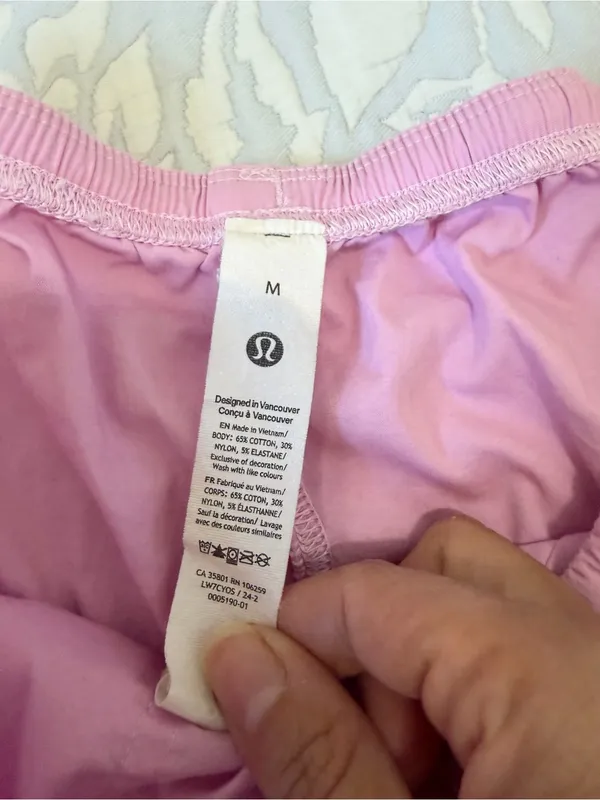 Lululemon Cotton-Blend Poplin High-Rise Short 4" - Image 3