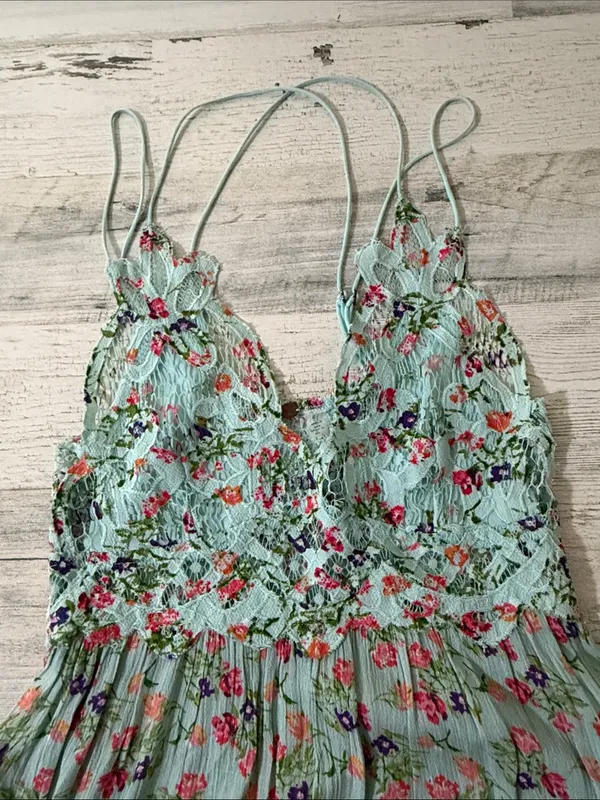Free People Adella Printed Mini Slip/ Dress - Image 6
