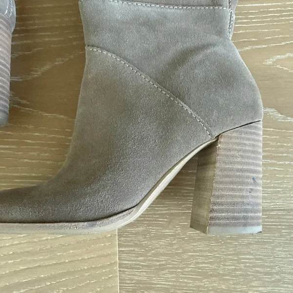 Dolce Vita Flynn Boots Truffle Suede Knee High Boots Size 5 in Brownish Gray - Image 2