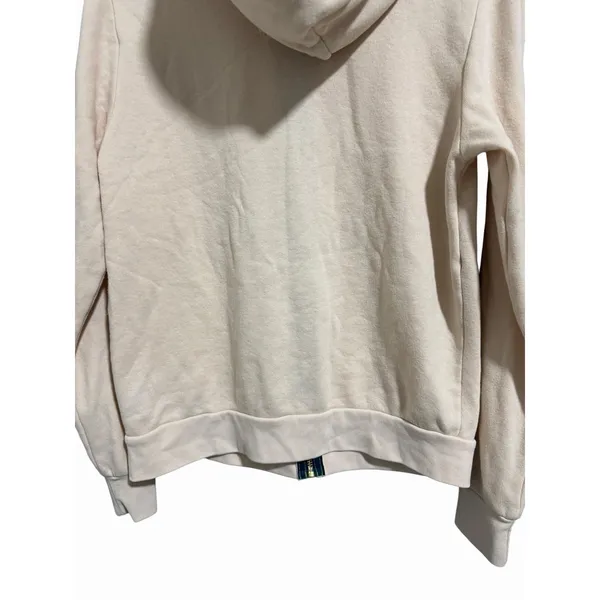Aviator Nation 5 Stripe Zip Up Hoodie Almond/Neon Size Small‎ - Image 6