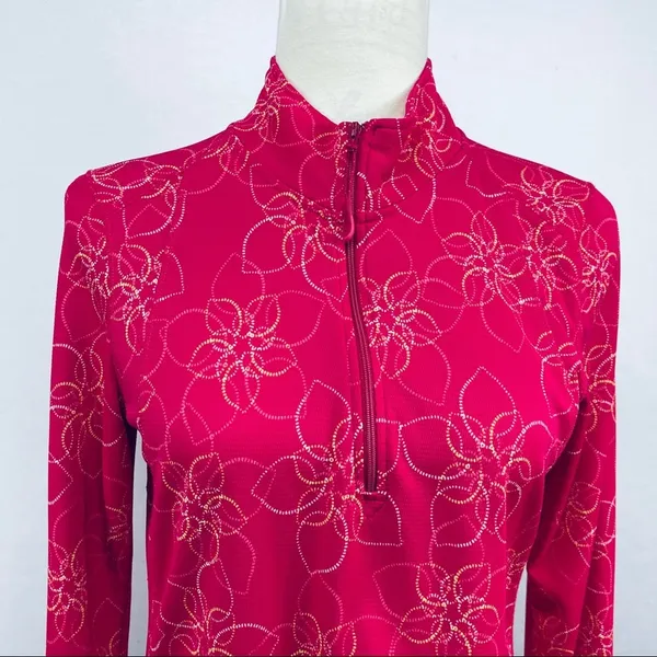 LL Bean Punk Long Sleeve Active wear Top Size S - Image 5