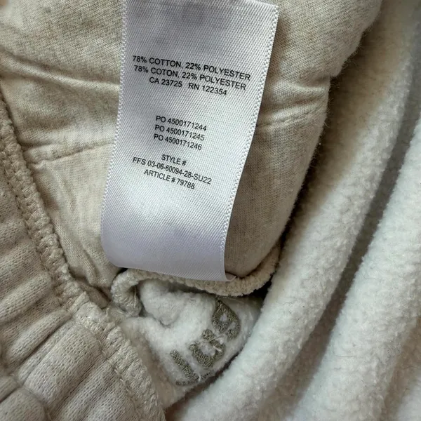 Aritzia TNA Cozy Fleece Perfect Sweatpant Joggers Women's Size Small 26" Inseam - Image 8