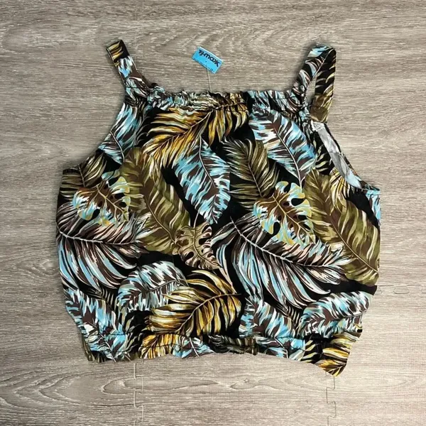 NWT‎ Jane and Delancey Women's Medium Floral Tank Top Spaghetti Straps Summer - Image 4