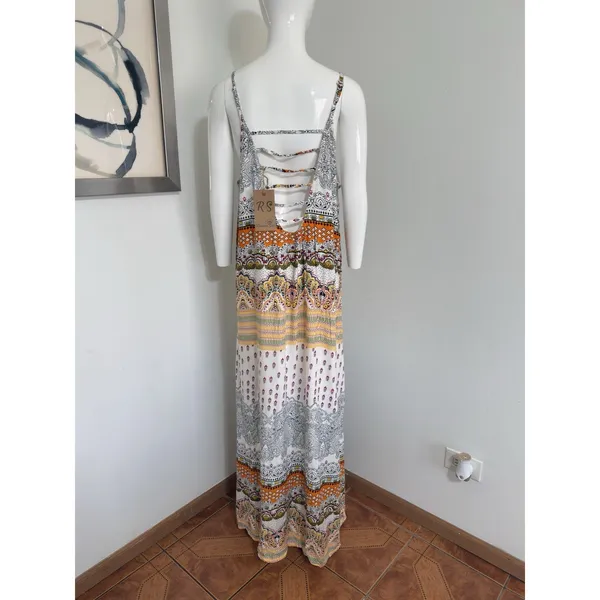 Riviera Sun Women's Maxi Dress Spaghetti Strap Sundress Summer Boho Beach NWT 2X - Image 7