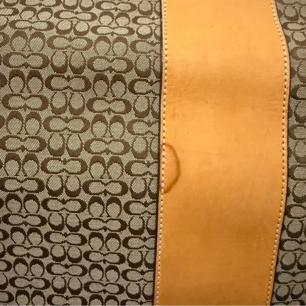Vintage Y2K COACH F77004 Brown Signature Hudson Commuter Messenger Laptop Bag - Image 15