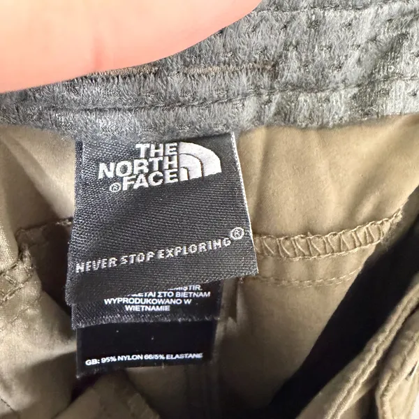 The North Face Womens Taggart Pants Khaki Hiking Outdoor Casual Size 8 - Image 6
