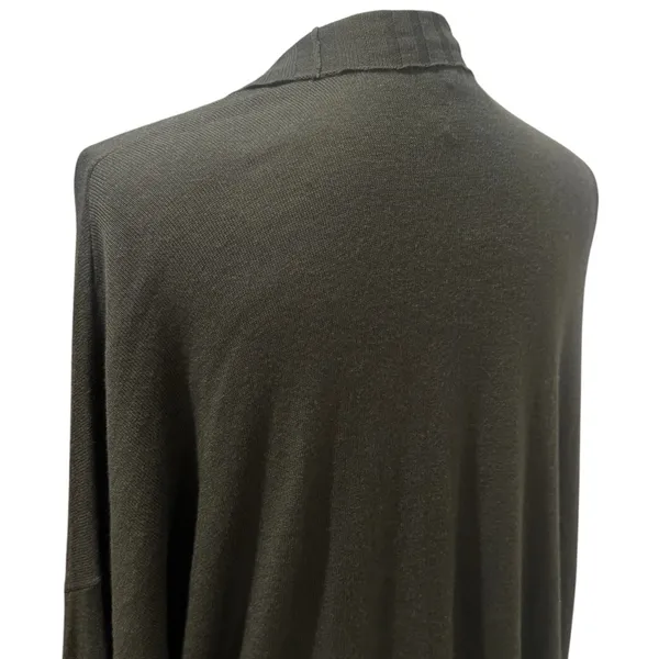 NEW Chelsea28 Green Long Sleeve‎ Cowlneck Cardigan Cashmere Blend Size XS/S - Image 7