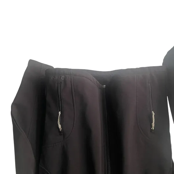 Double Diamond Women's Size Small Black Softshell‎ Outdoor HIking Jacket Coat - Image 3