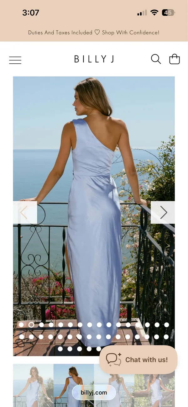 Billy J Victoria bridesmaid dress Blue Size 6 - Image 3