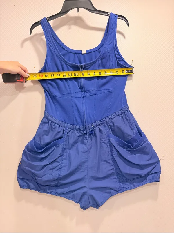 Daily Practice Anthropologie Jumpstart Sleeveless Romper One-Piece Outfit Sz L - Image 6