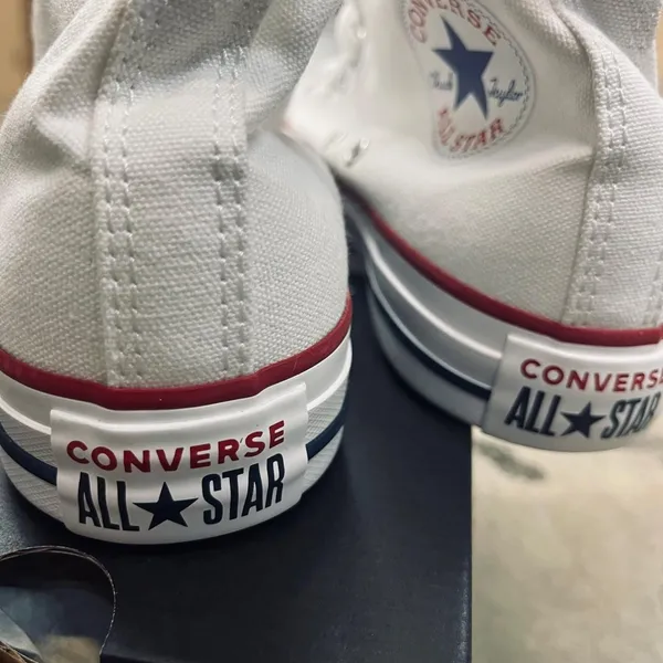 Converse Women's White Trainers - Image 6