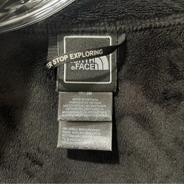 The North Face Womens BlackFull Zip Jacket‎ medium Lined Polyester Outer - Image 7