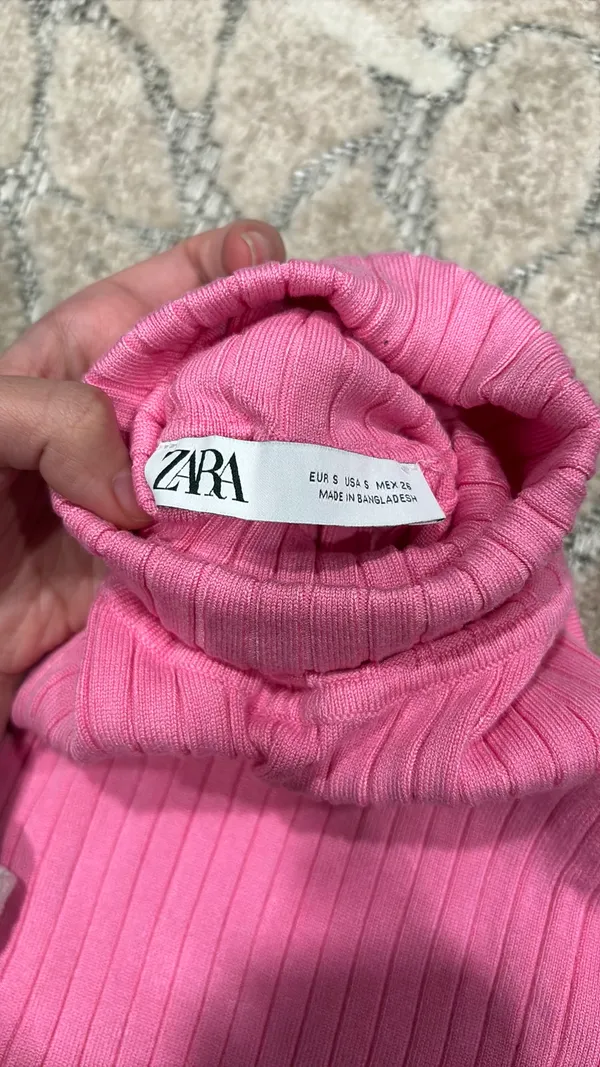 Pink ZARA Top - Image 2