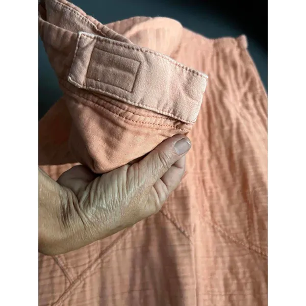 Free People Movement Women's Casual Orange Elastic Waist Pants - Image 4