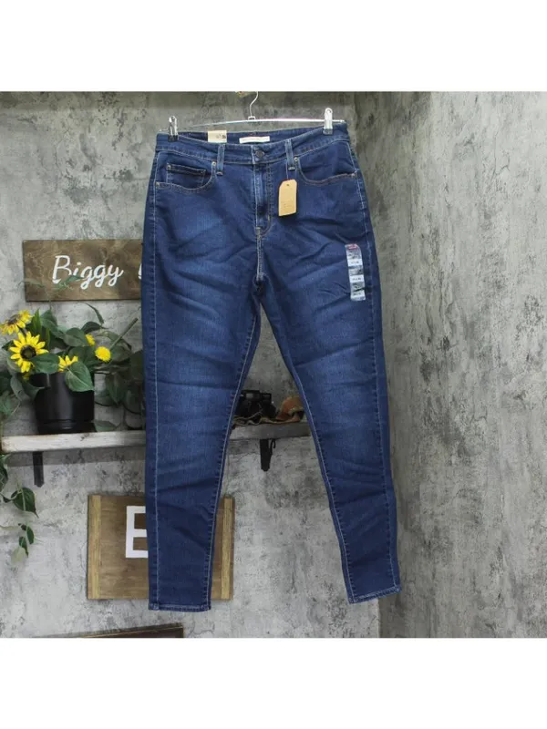NWT Levi's 721 High-Rise Skinny Jeans 92463221 Eternal Indigo Dark Blue 32X30 - Image 2