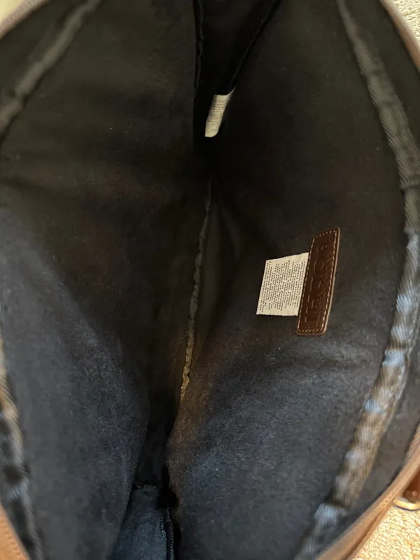 Bodhi brown pebbled leather laptop bag - Image 3
