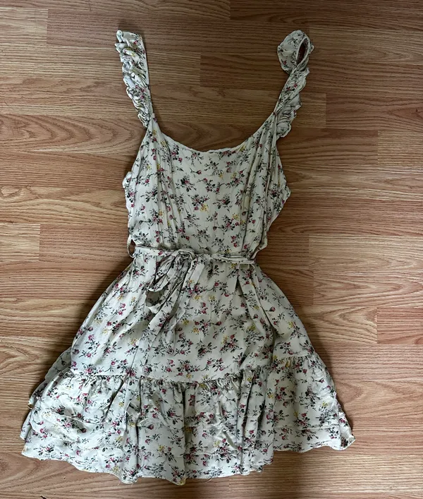 Ruffled Mini Dress - Image 2