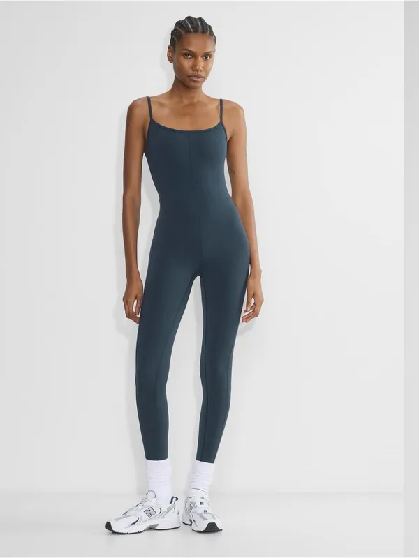 Wilfred Aritzia One-Piece Jumpsuit - Stretch Spaghetti Strap - Image 4