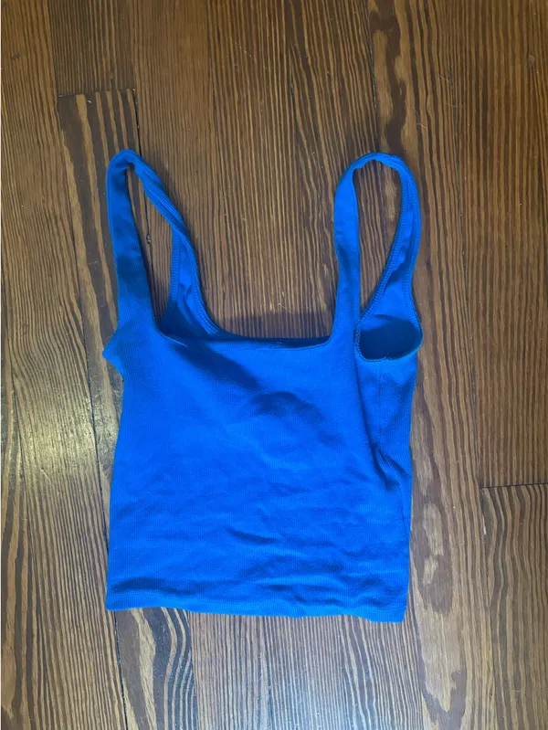 blue zara tank - Image 2