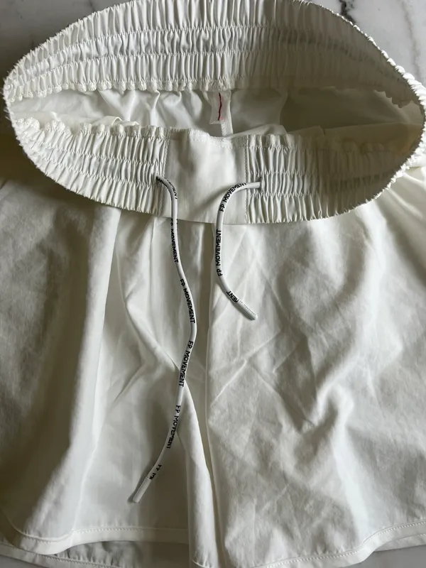 Free People Movement White Long Shorts - Image 7