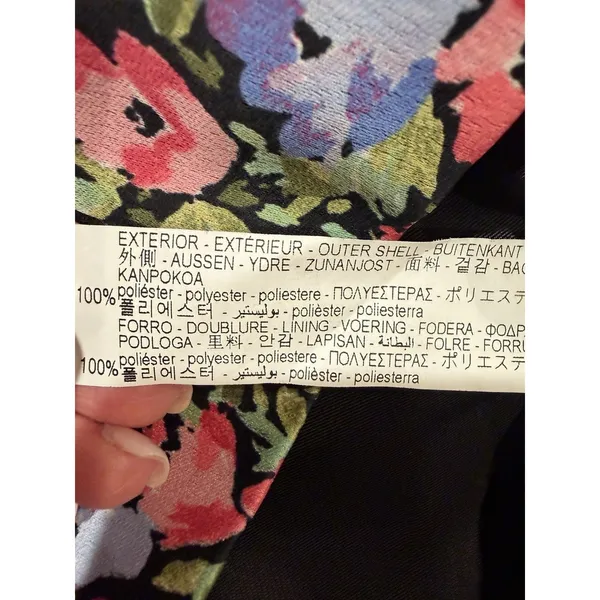 ZARA floral mini skirt With Pockets No belt women's size XS - Image 4