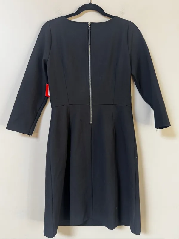 NWT Spanx Black The Perfect Shift Dress 3/4 sleeves A Line LBD Medium - Image 10