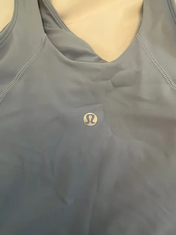 Lululemon Align Tank Top Blue Linen - Image 3