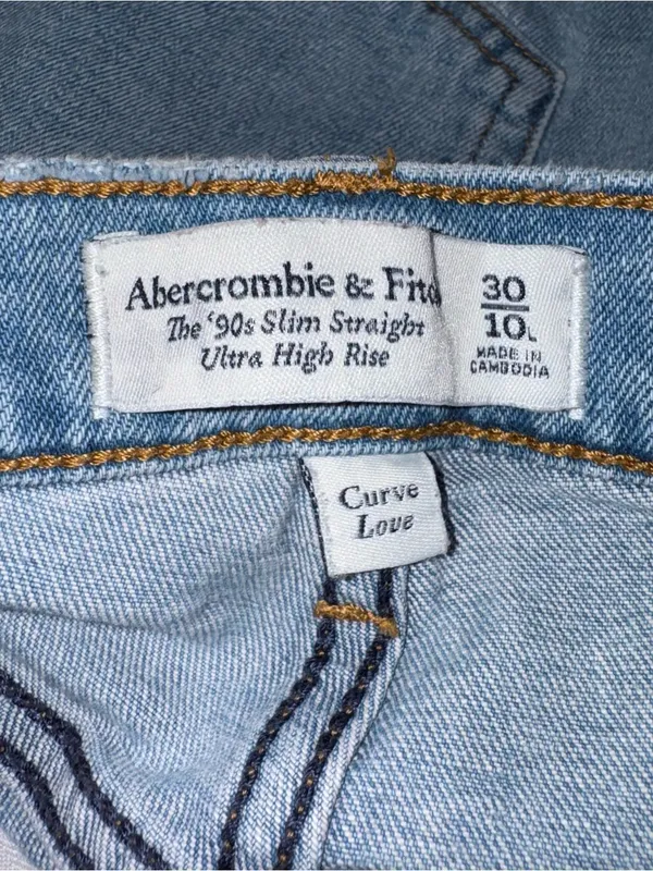 abercrombie and fitch straight leg jeans - Image 3