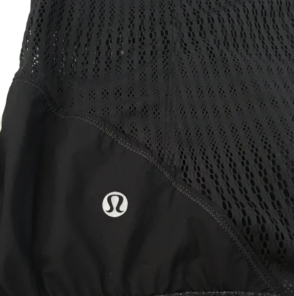 Lululemon Mesh Back Full Zip Women’s Black Jacket Size 4 - Image 9