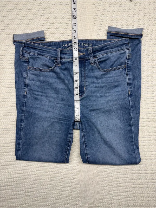 American Eagle Outfitters Women’s Next Level Stretch High-Rise Jeggings - Image 5