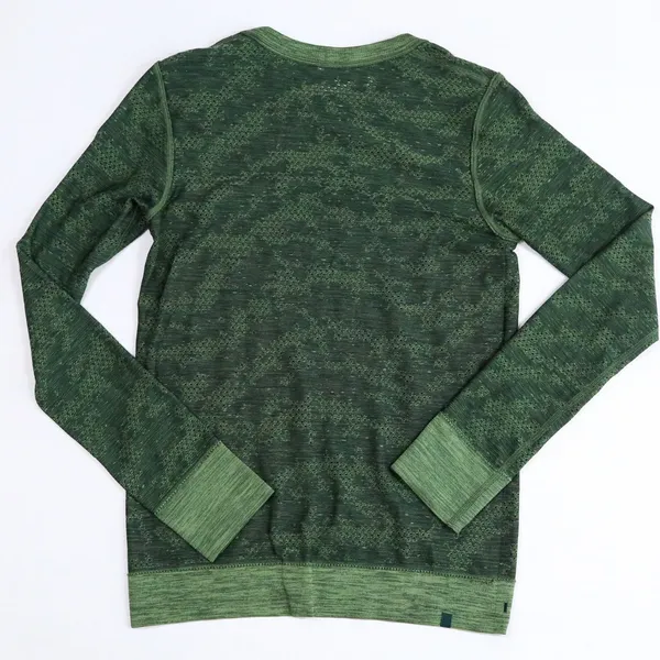 Lululemon Swiftly Breathe Long Sleeve Tee Women XS Dot Scap Rainforest Green Top - Image 3