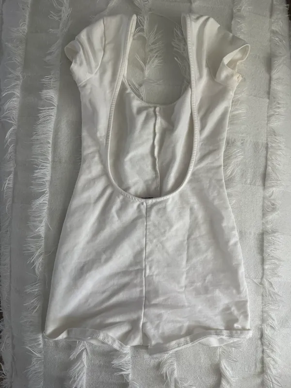Editked White Romper Size XS - Image 2