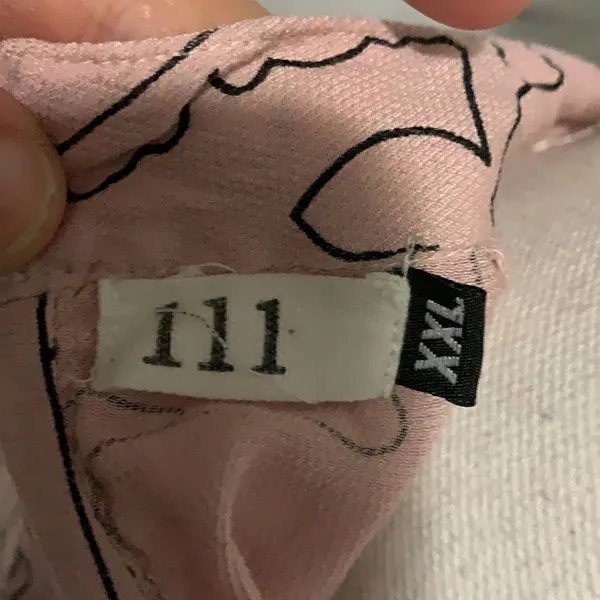 Pink and black pattern shirt - Image 4