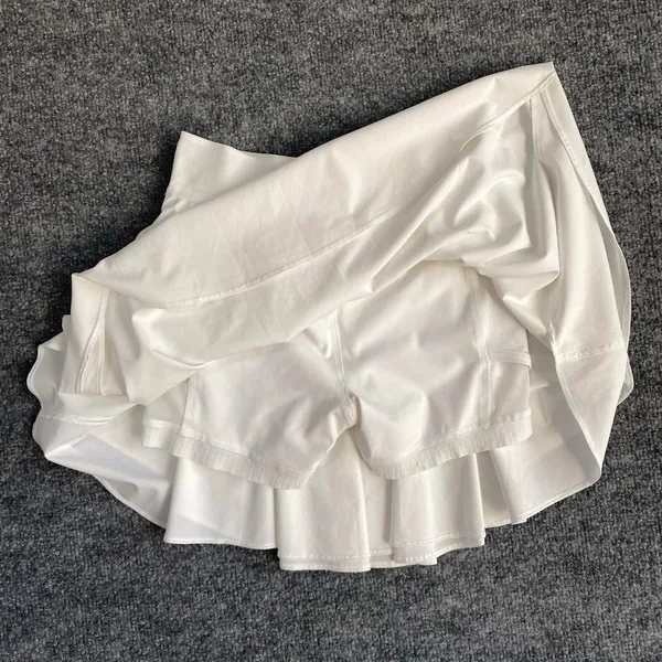 Lululemon White High Rise Tennis Skirt Pleated Built In Shorts Activewear Y2k - Image 8