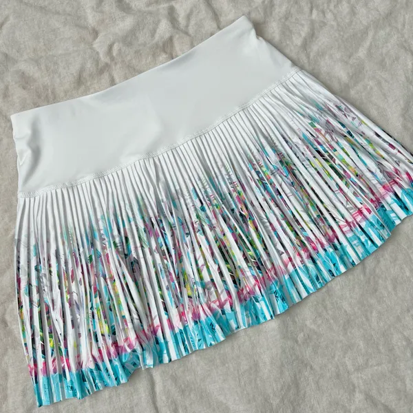 Lucky in Love Pleated Tennis Skirt - Image 2