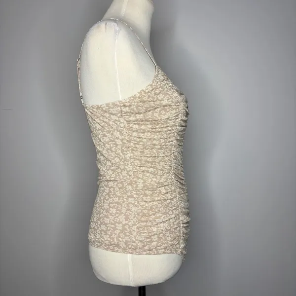 Blush- Pink & White Floral Bodysuit - Image 3